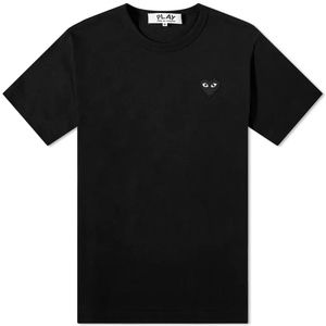 COMME DES GARCONS PLAY BASIC LOGO TEE - Medium USED
